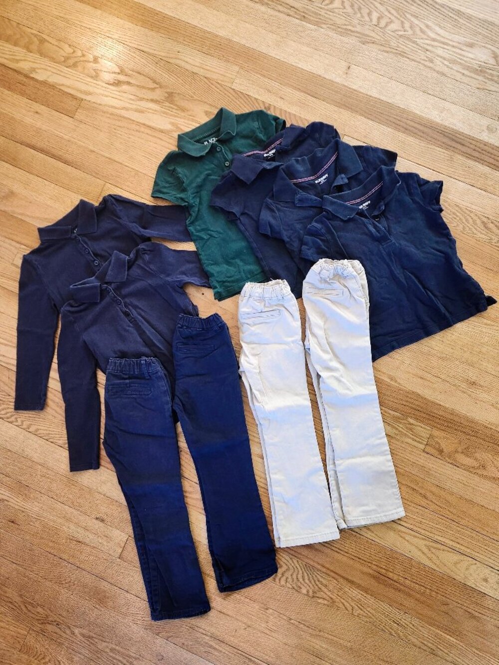 5T Girls School Uniform Bundle